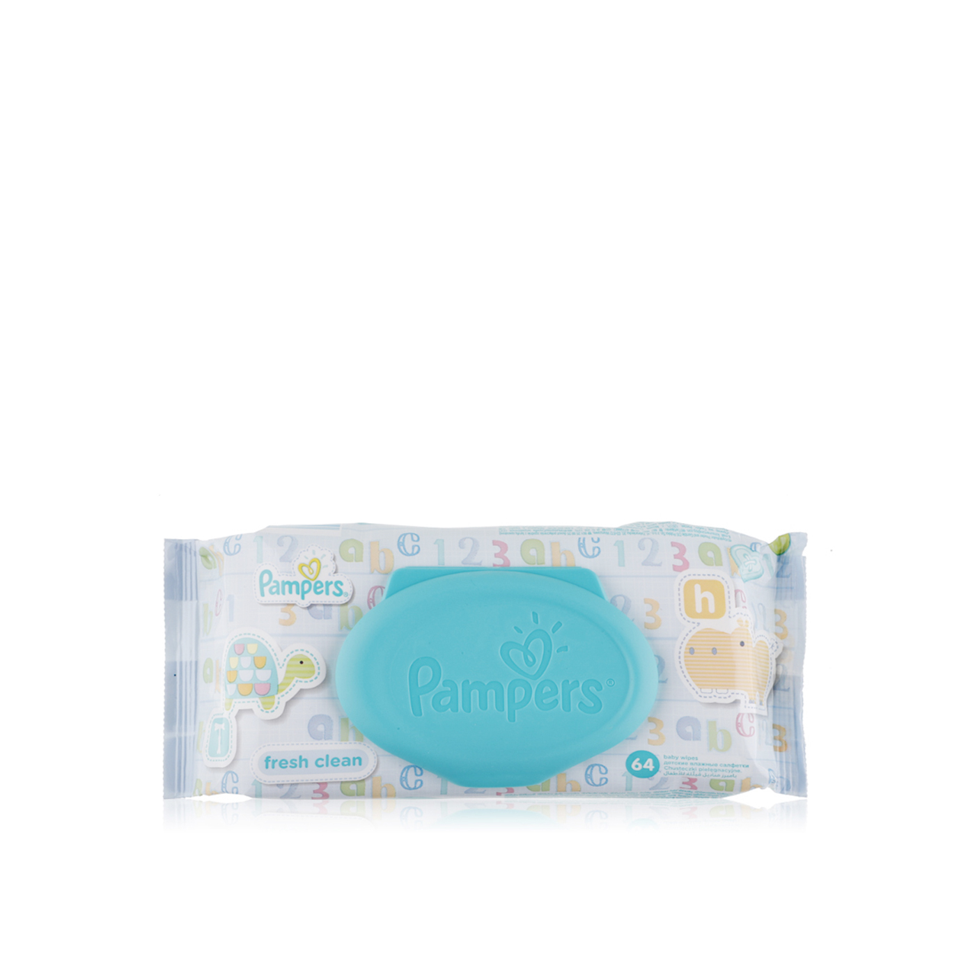 Pampers Fresh Clean Baby Wipes x 64