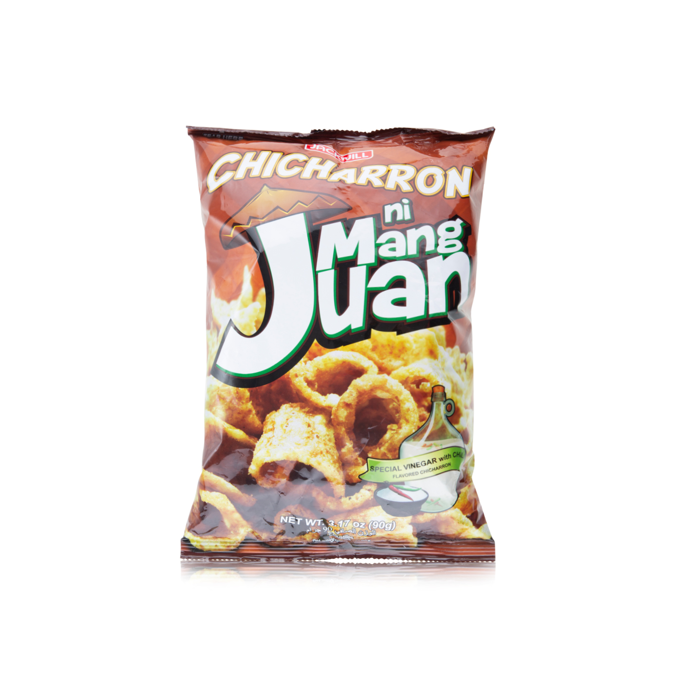 Jack 'n Jill Chicharron Ni Mang Juan Vinegar 90g