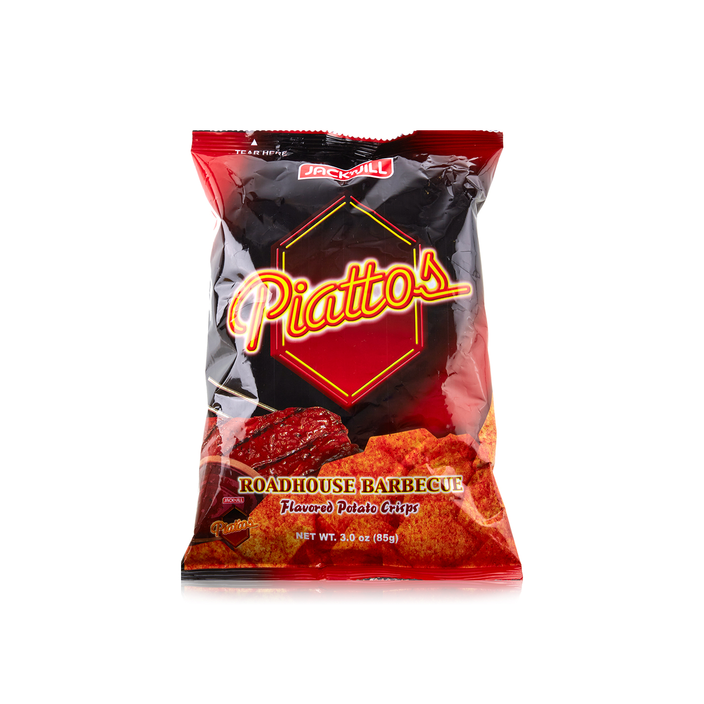 Jack 'n Jill Piattos Roadhouse BBQ 85g