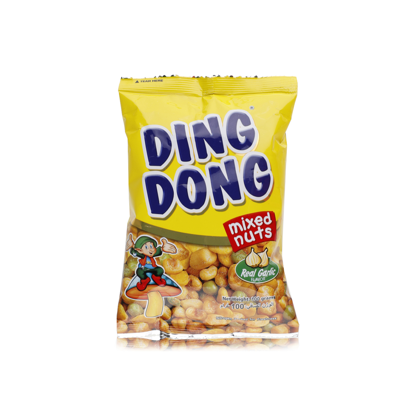 Ding Dong Garlic Mix Nuts 100g