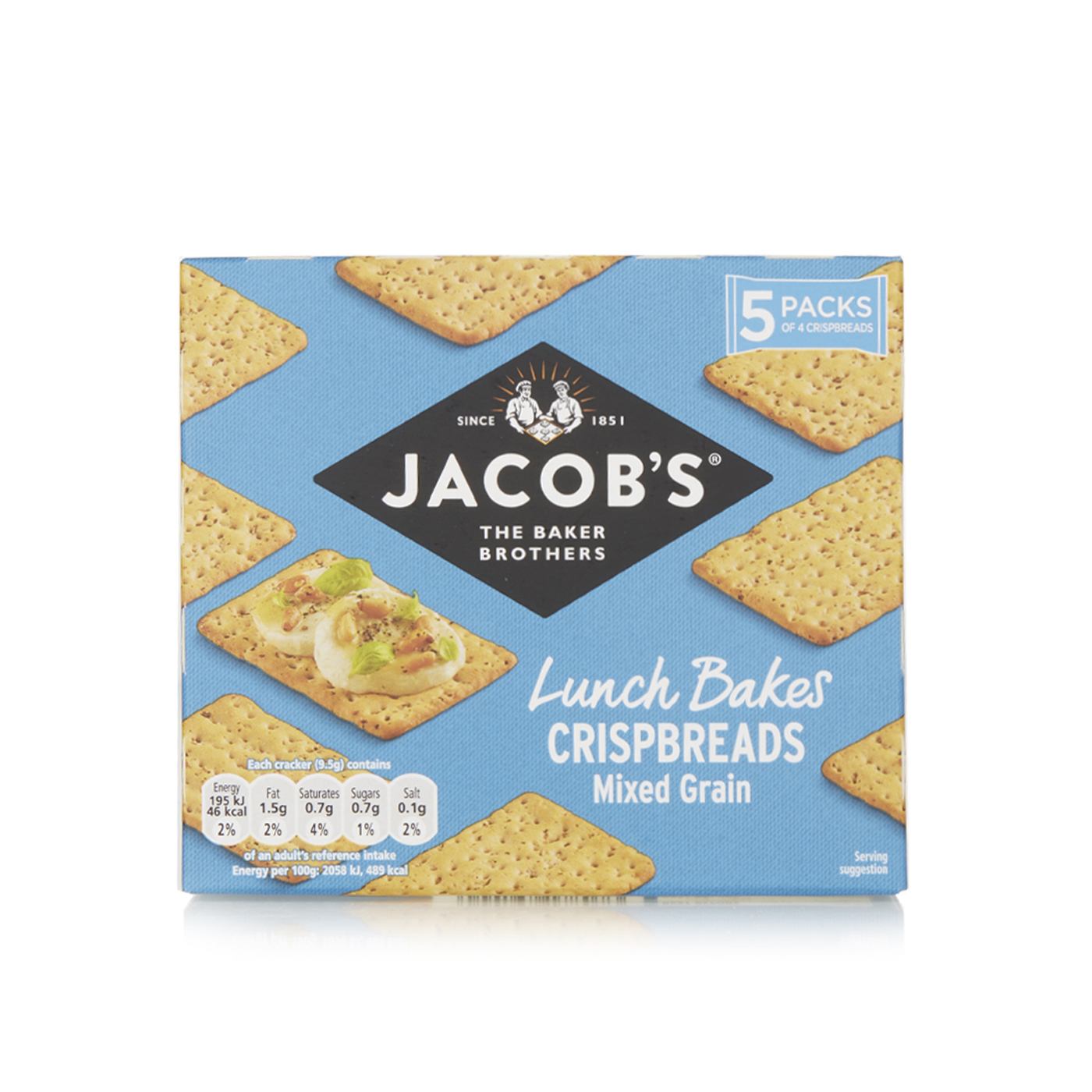 Jacob's mixed grain crispbreads 190g Spinneys UAE
