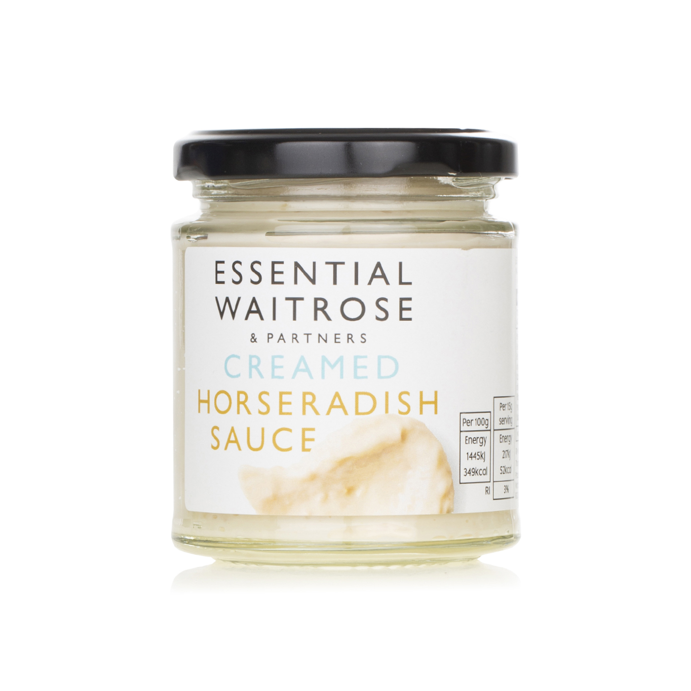 Waitrose Essential Creamed Horseradish Sauce 180g