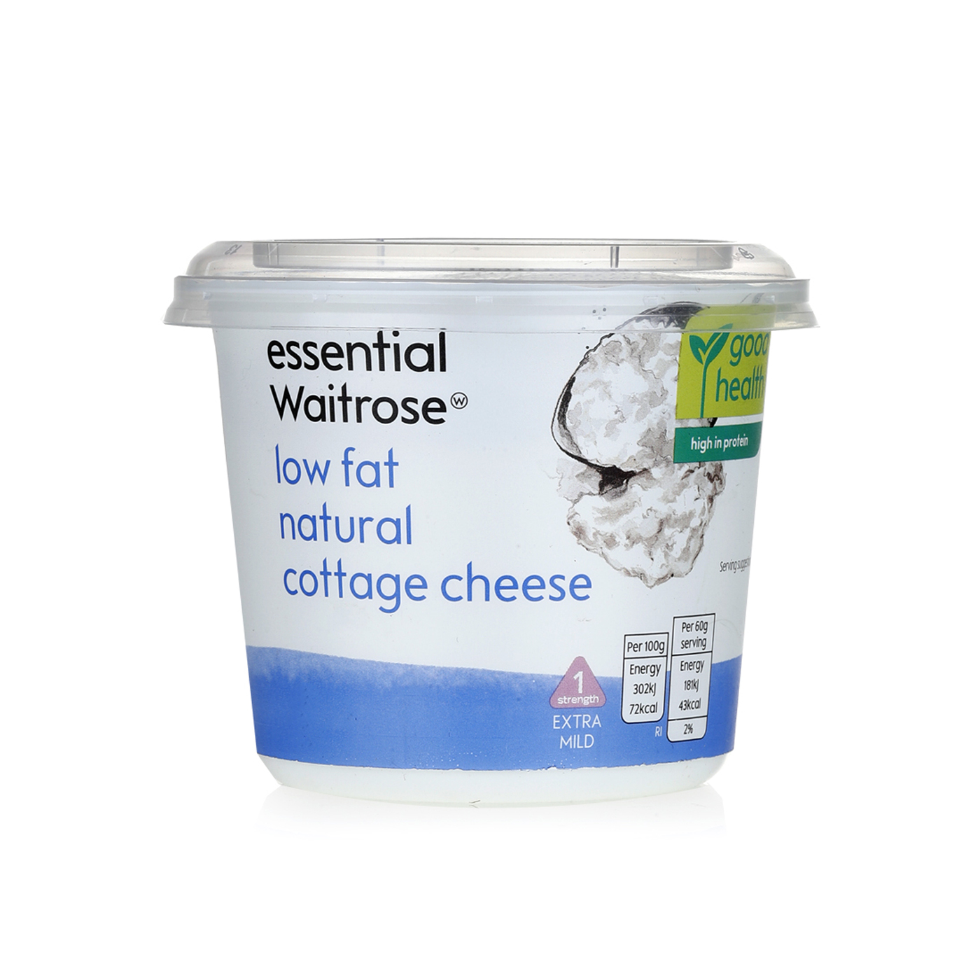 Waitrose Essential Low Fat Cottage Cheese 300g