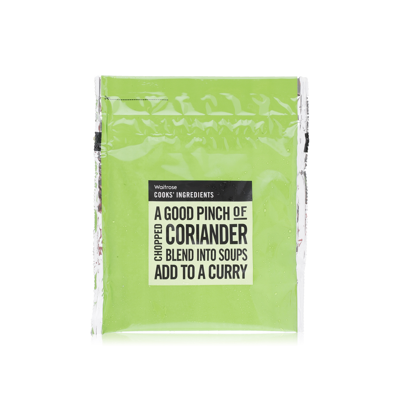 Waitrose Frozen Cooks' Ingredients Chopped Coriander 75G