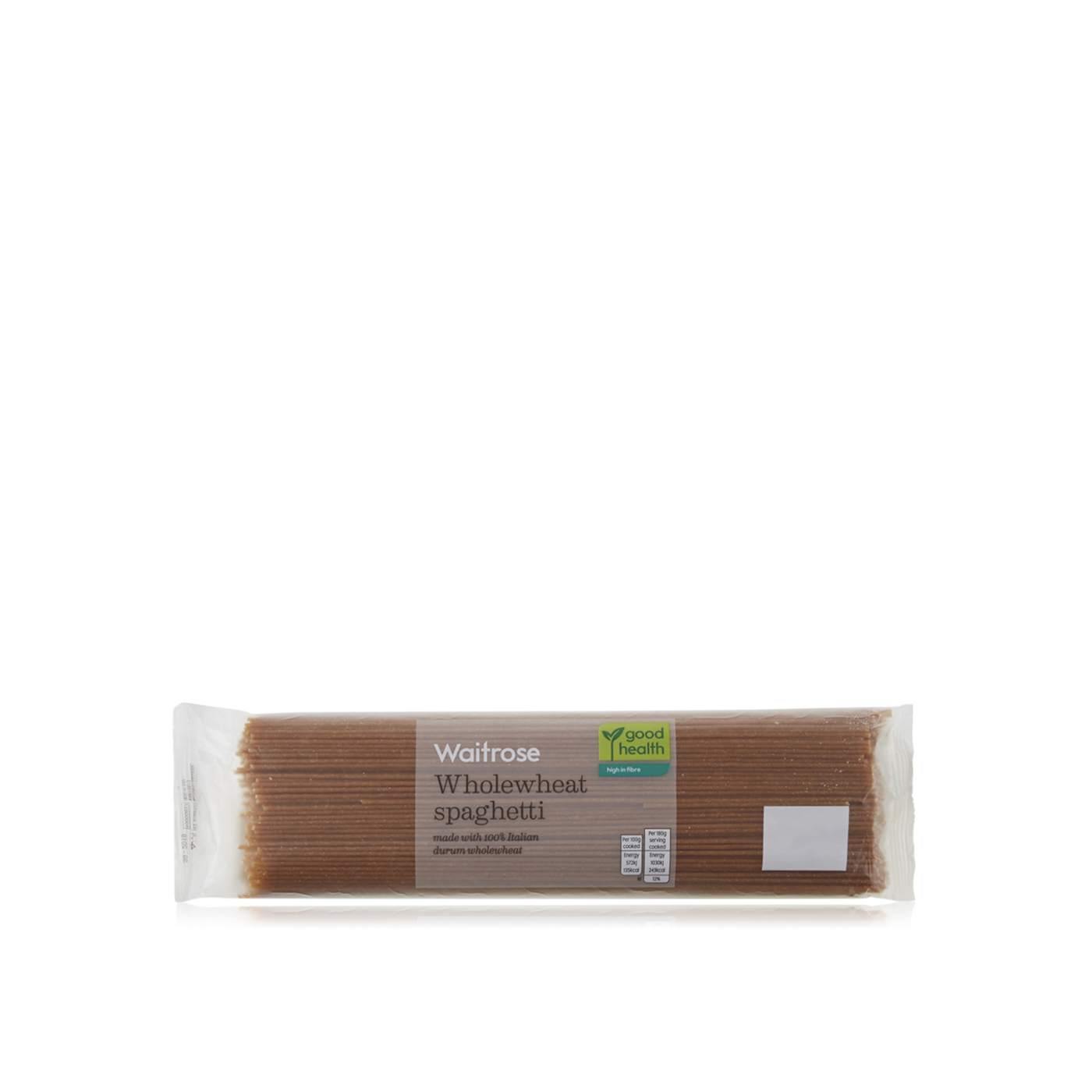 Waitrose Wholewheat Spaghetti 500g