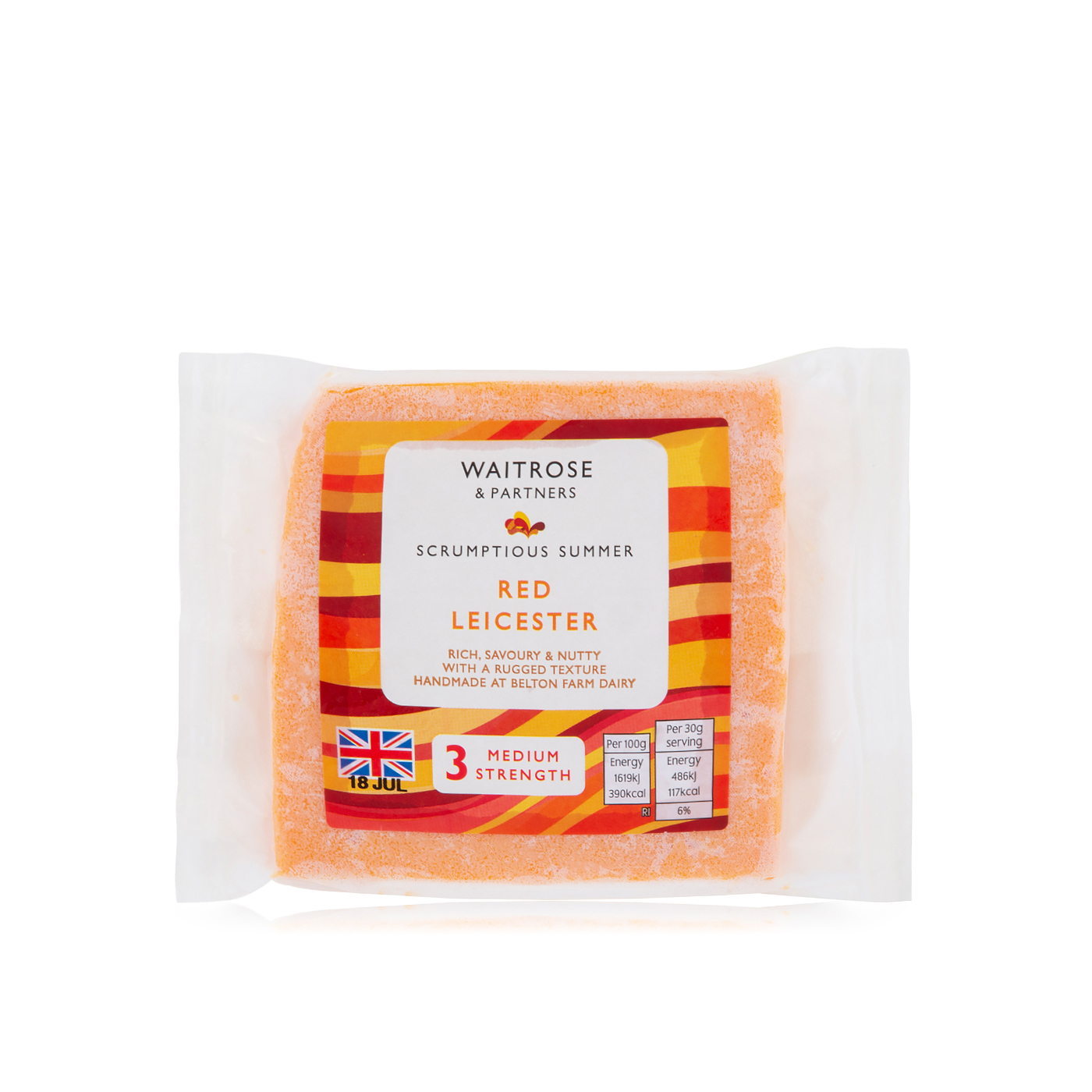 Waitrose Belton Red Leicester 250g