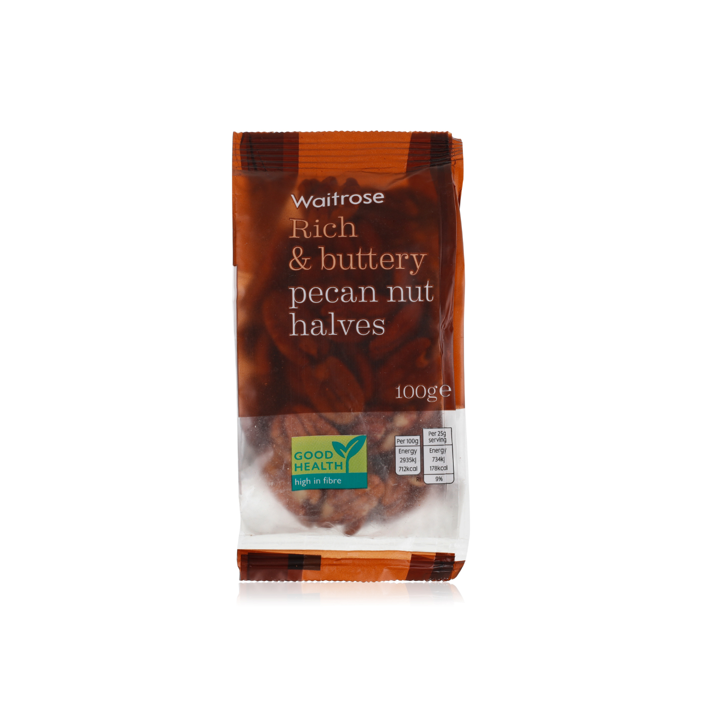 Waitrose Pecan Nuts 100g