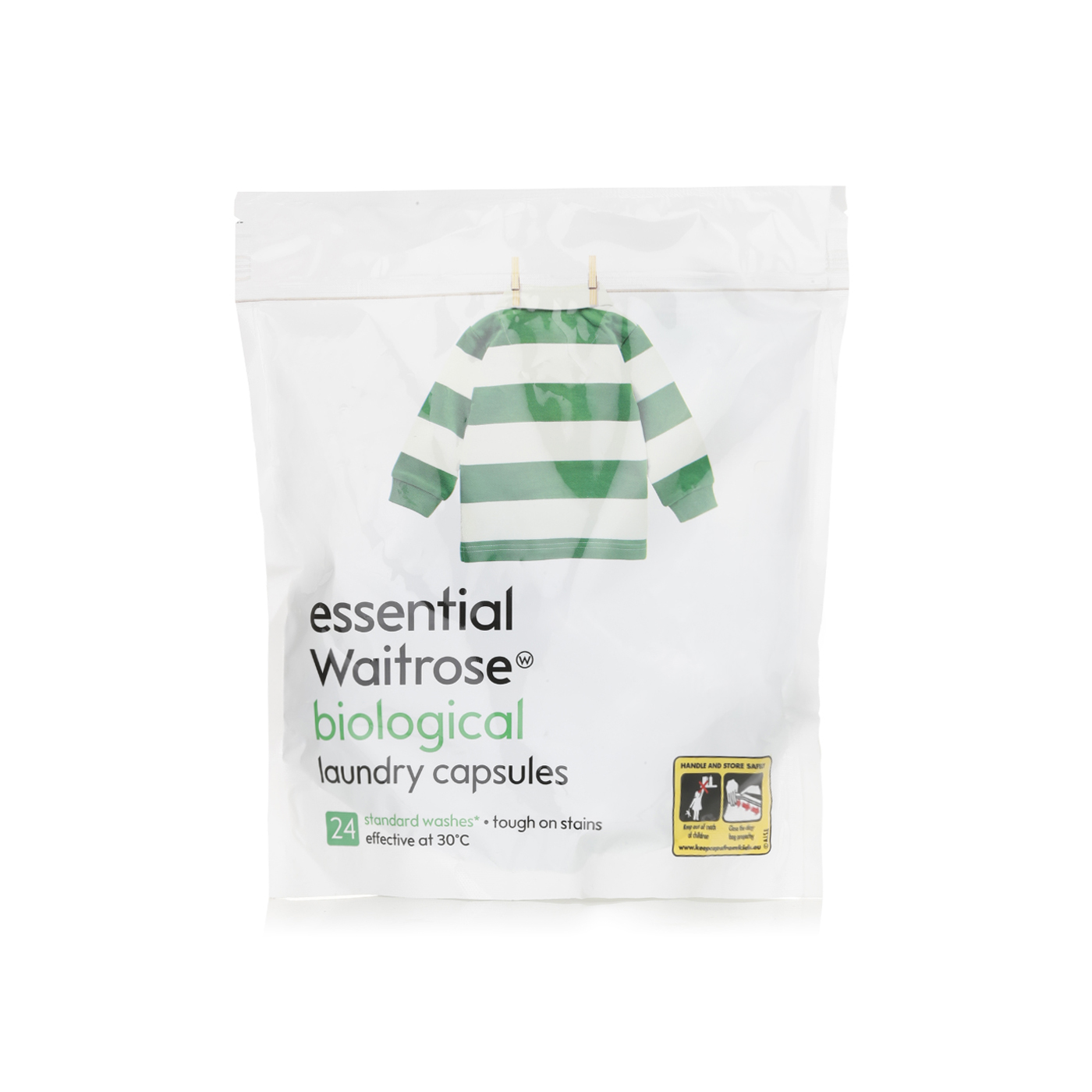 Essential Waitrose laundry capsules bio 600g Spinneys UAE