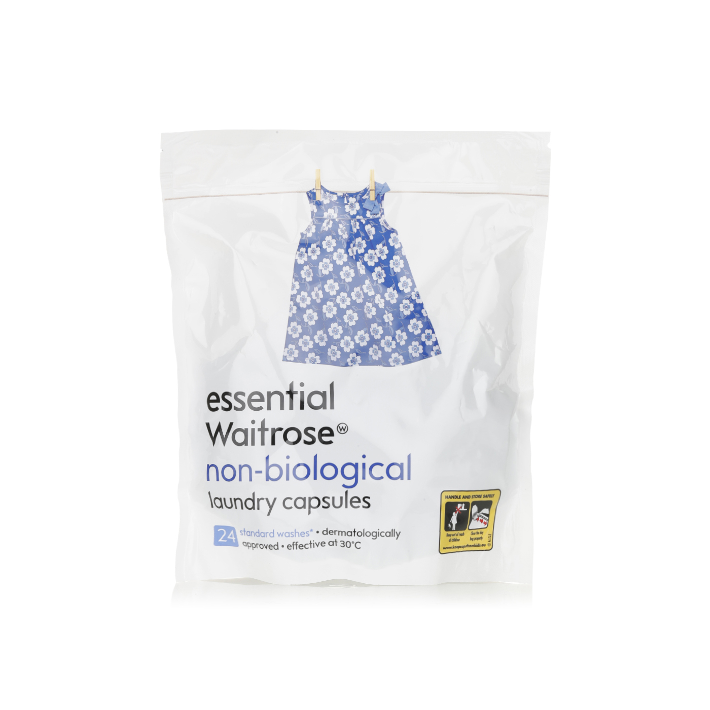 Essential Waitrose laundry capsules non bio 600g Spinneys UAE
