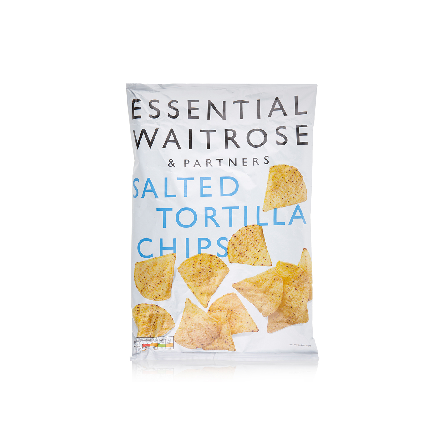 Essential Waitrose salted tortilla chips 200g Spinneys UAE