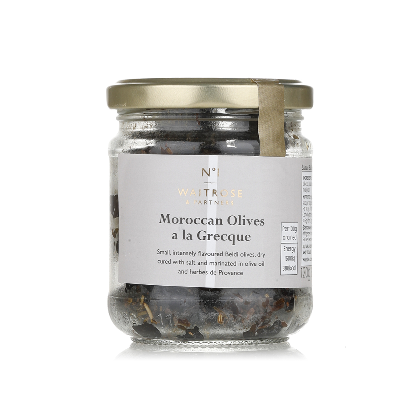 Waitrose a La Grecque Provence Olives 120g