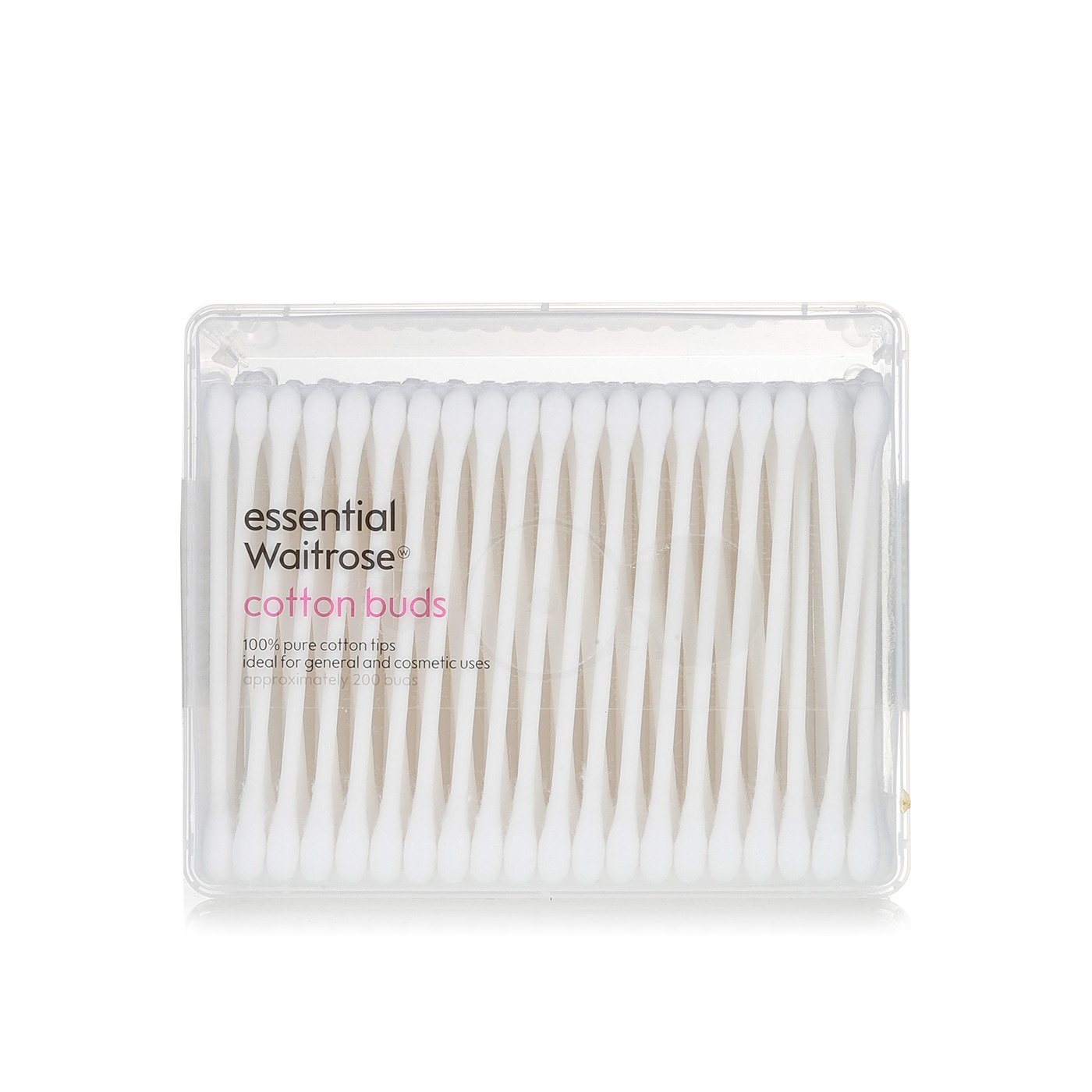 Waitrose Essential Cotton Buds 200s