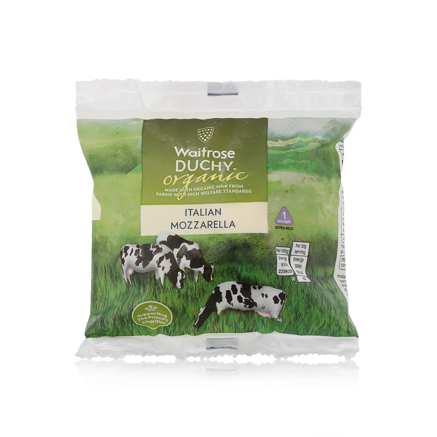 Waitrose Duchy Organic Italian Mozzarella 125g