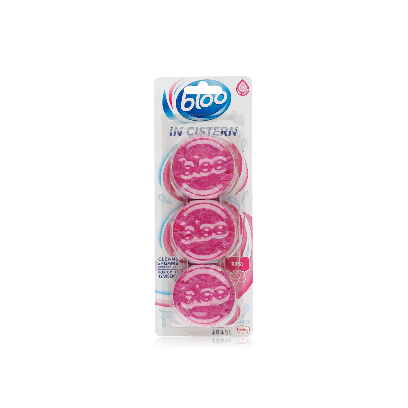 Bloo Cistern Toilet Cleaners Rose