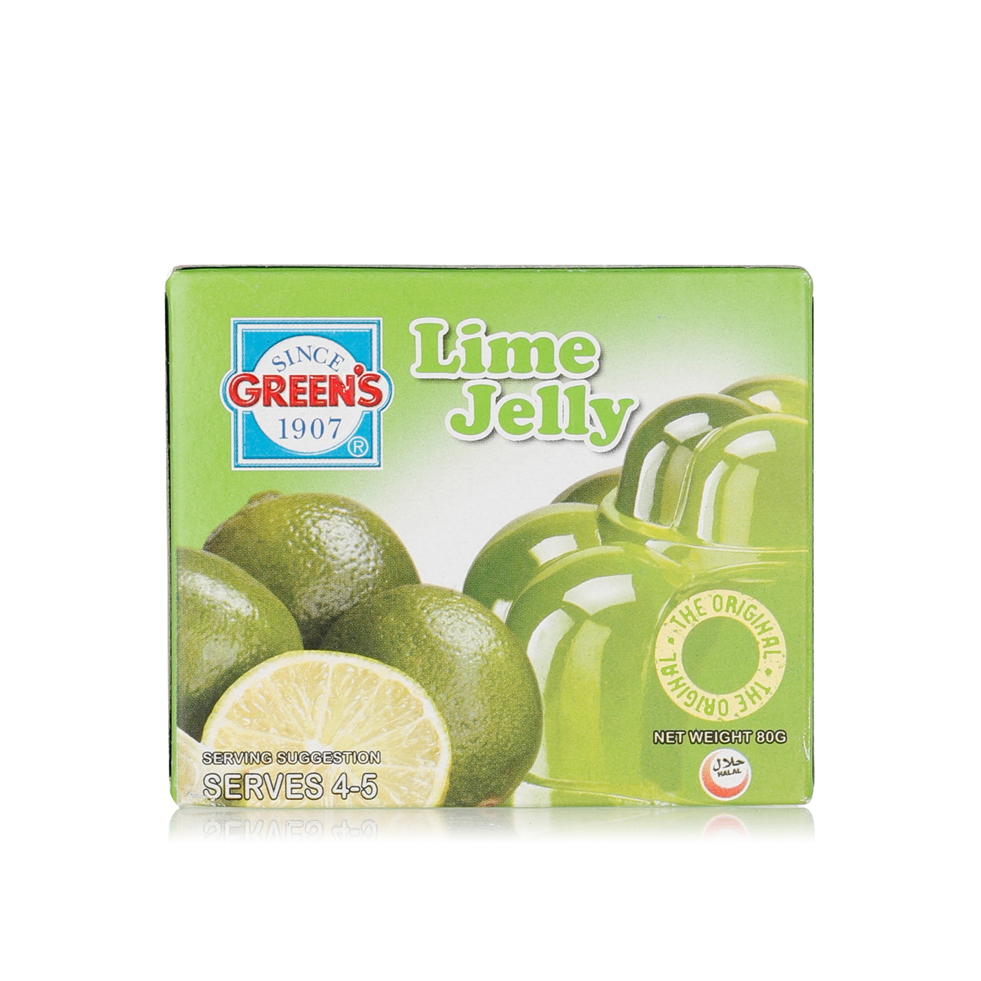Green's Lime Jelly Mix 80g