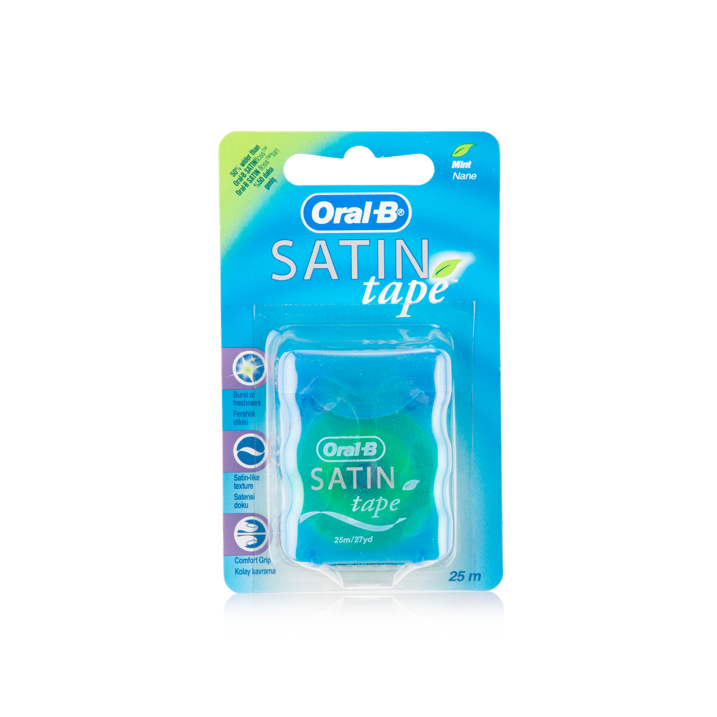 Oral-B Satin Tape Mint 25m - Spinneys UAE