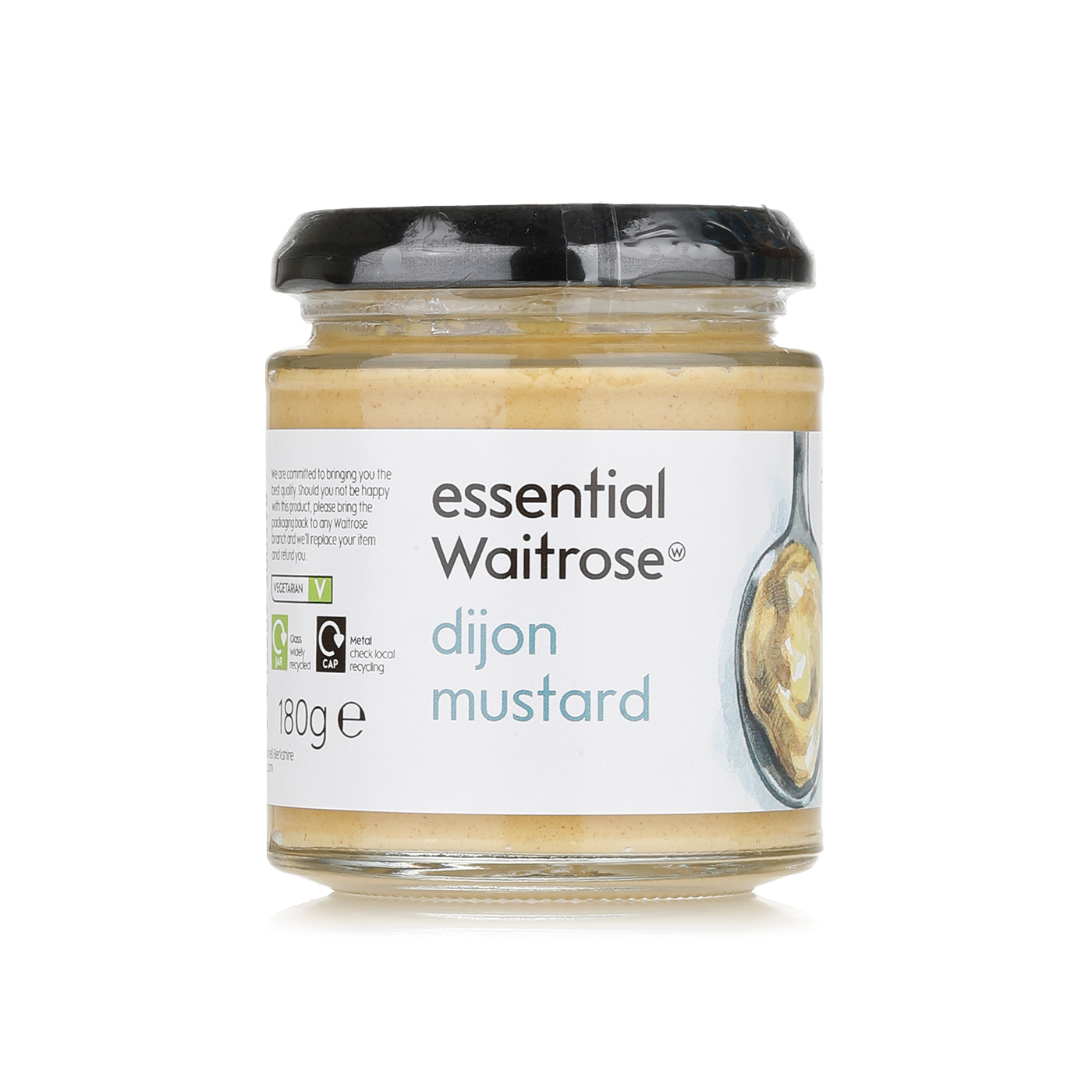 Essential Waitrose Dijon mustard 180g Spinneys UAE