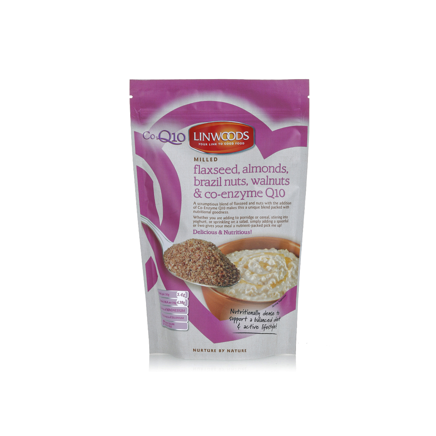 Linwoods Flaxseed, Brazil Nuts, Walnuts and Almond 200g