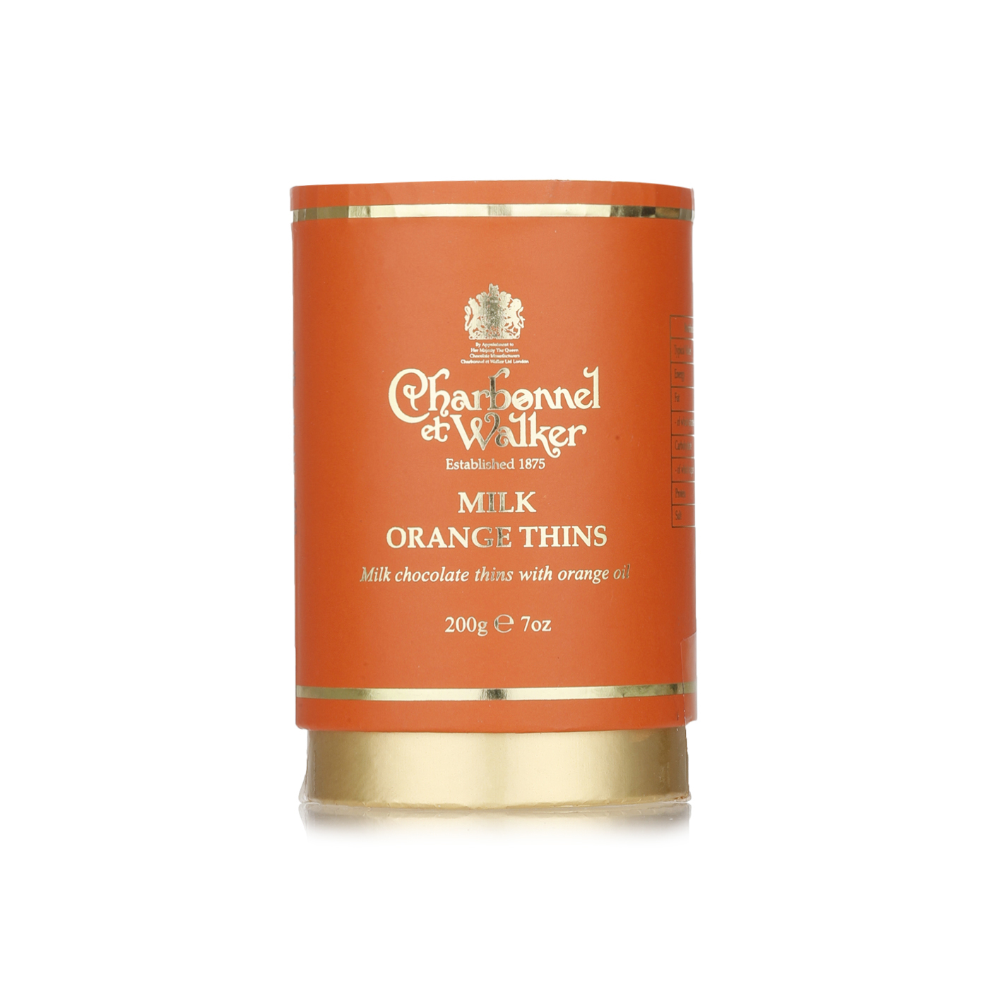 Charbonnel Et Walker Milk Orange Thins 195g