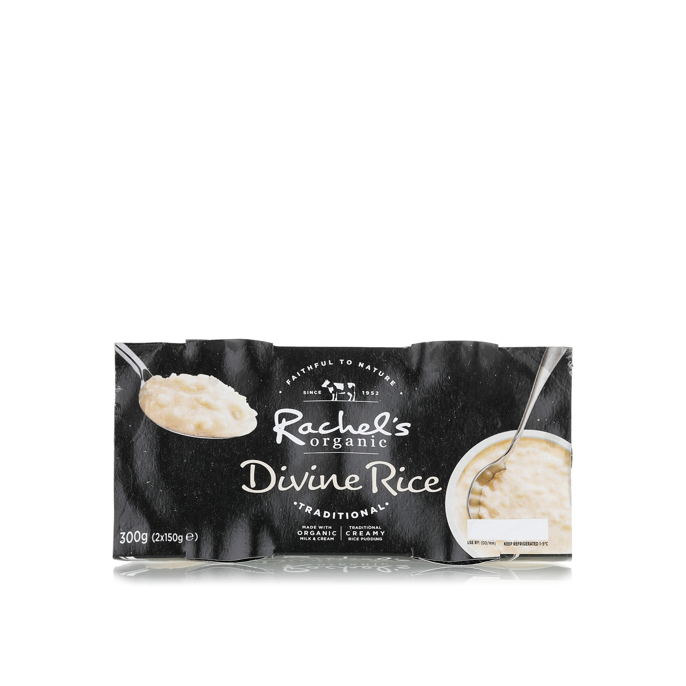 Rachel's Organic Divine Rice Pudding 2 x 150g - Spinneys UAE