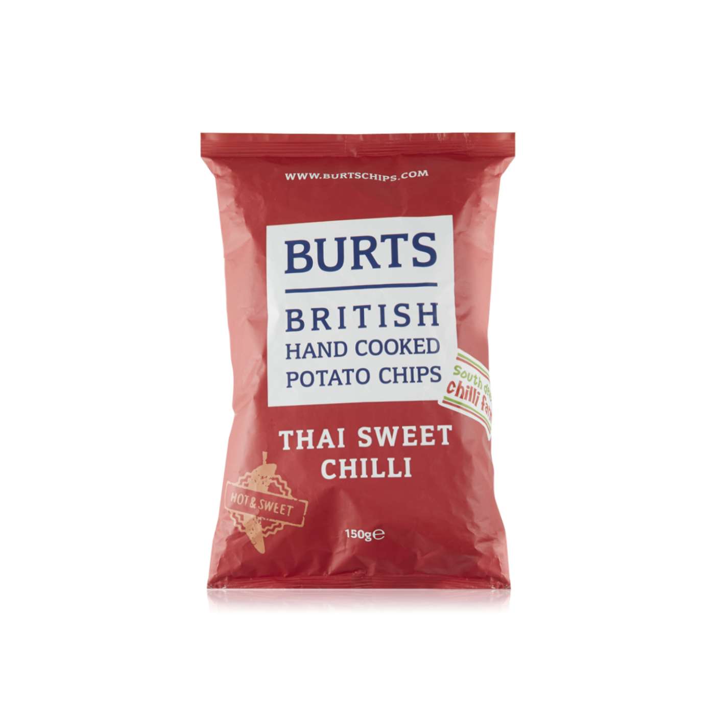 Burts Thai Sweet Chilli Potato Chips 150g