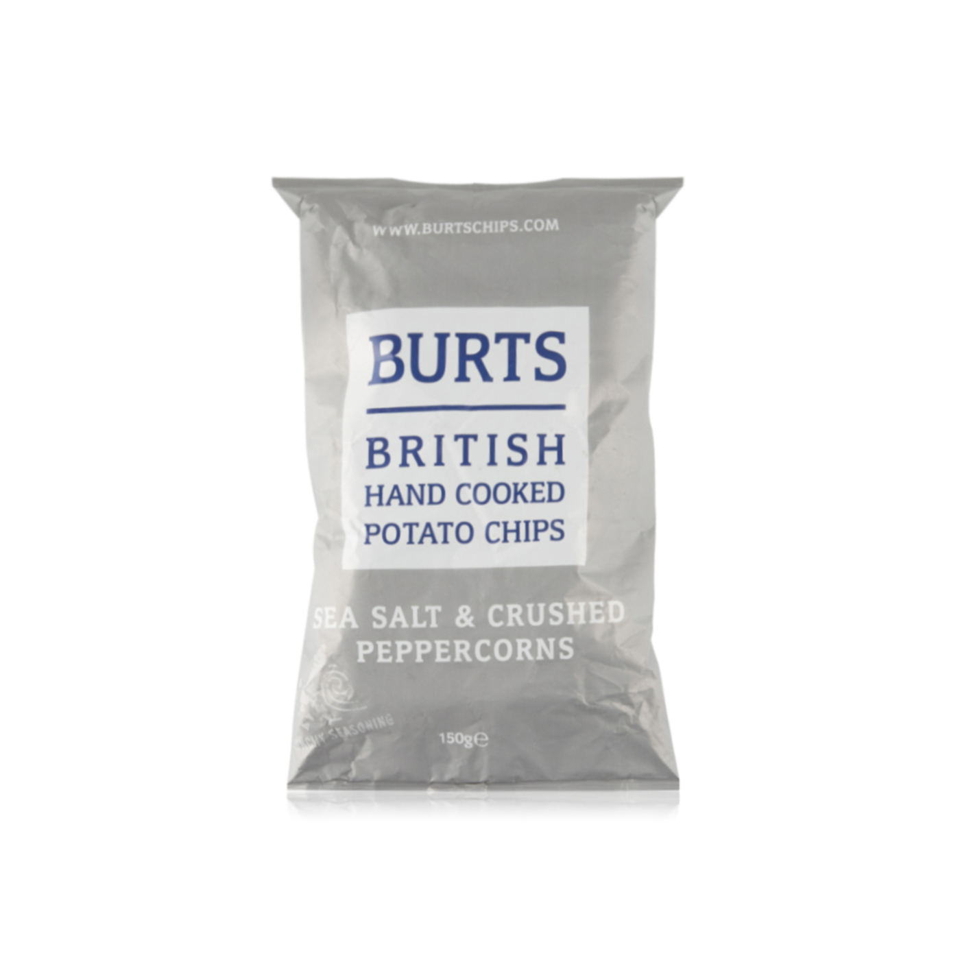 Burts Sea Salt and Crushed Peppercorn Chips 150g