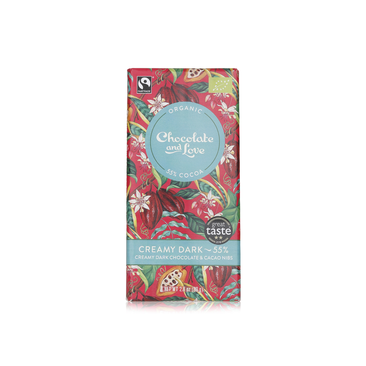 Chocolate and Love creamy dark chocolate 80g - Spinneys UAE