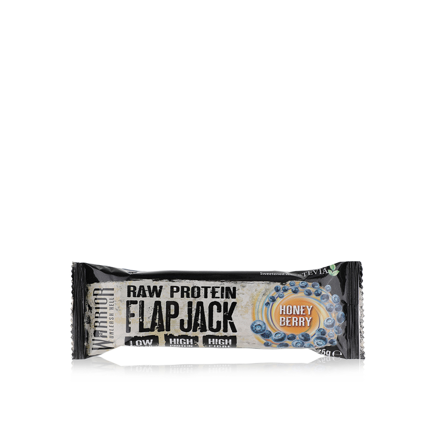 Warrior Raw Protein Honey Berry Flapjack Bar 75g Spinneys Uae