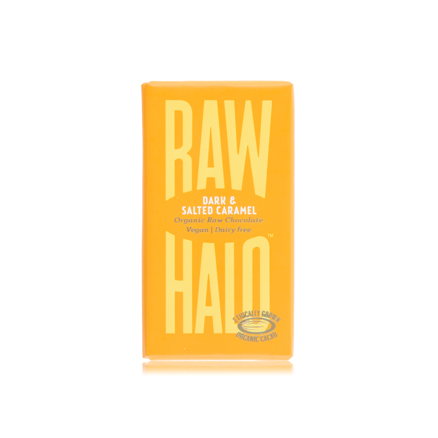 Raw Halo Dark & Salted Caramel Raw Chocolate 35g