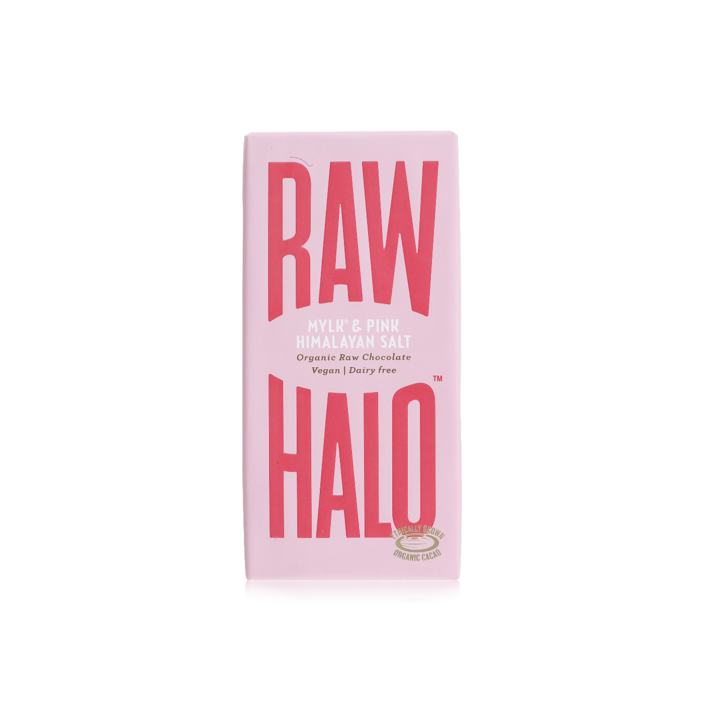 Raw Halo Mylk & Pink Himalayan Salt Chocolate 70g