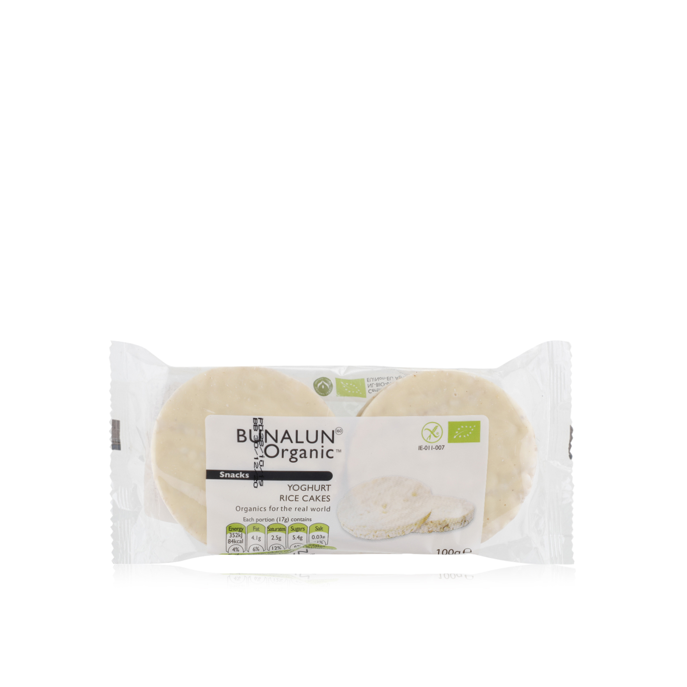 Bunalun Organic Yoghurt Rice Cakes 100g