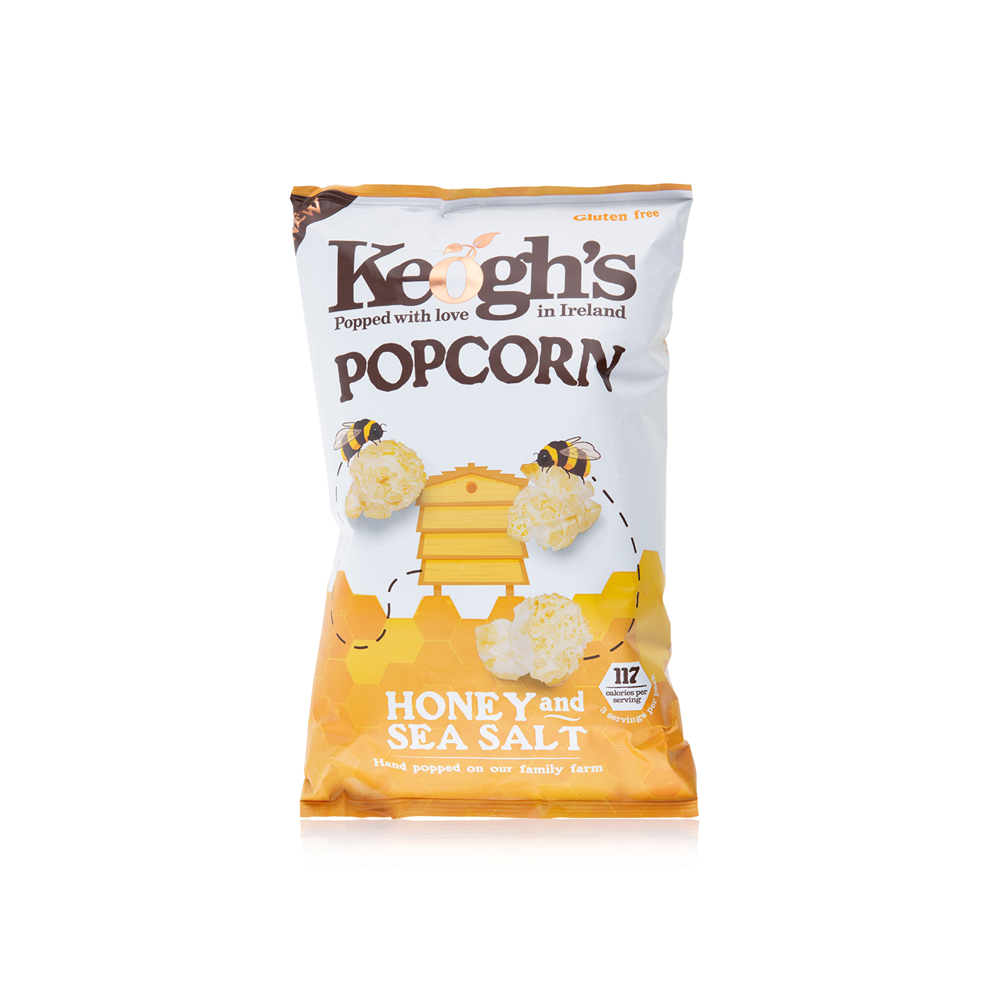 Keogh's Honey & Sea Salt Popcorn 90g