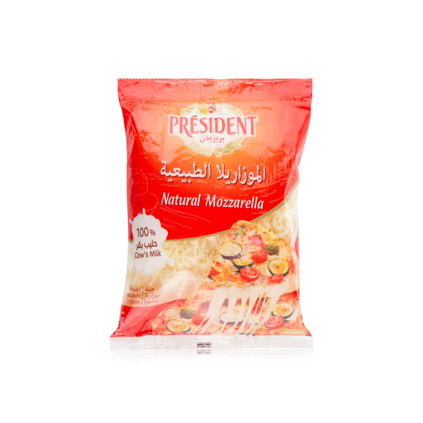 President Shredded Mozarella 450g