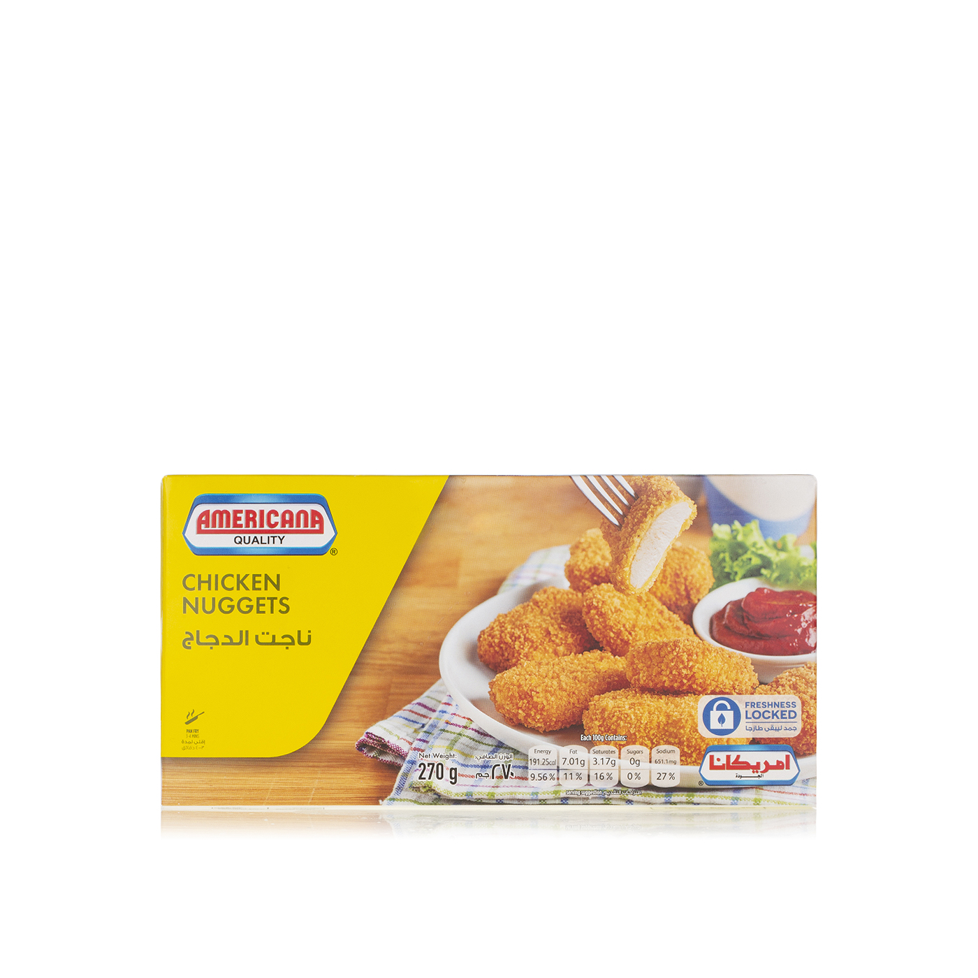 Americana Frozen Chicken Nuggets 270G