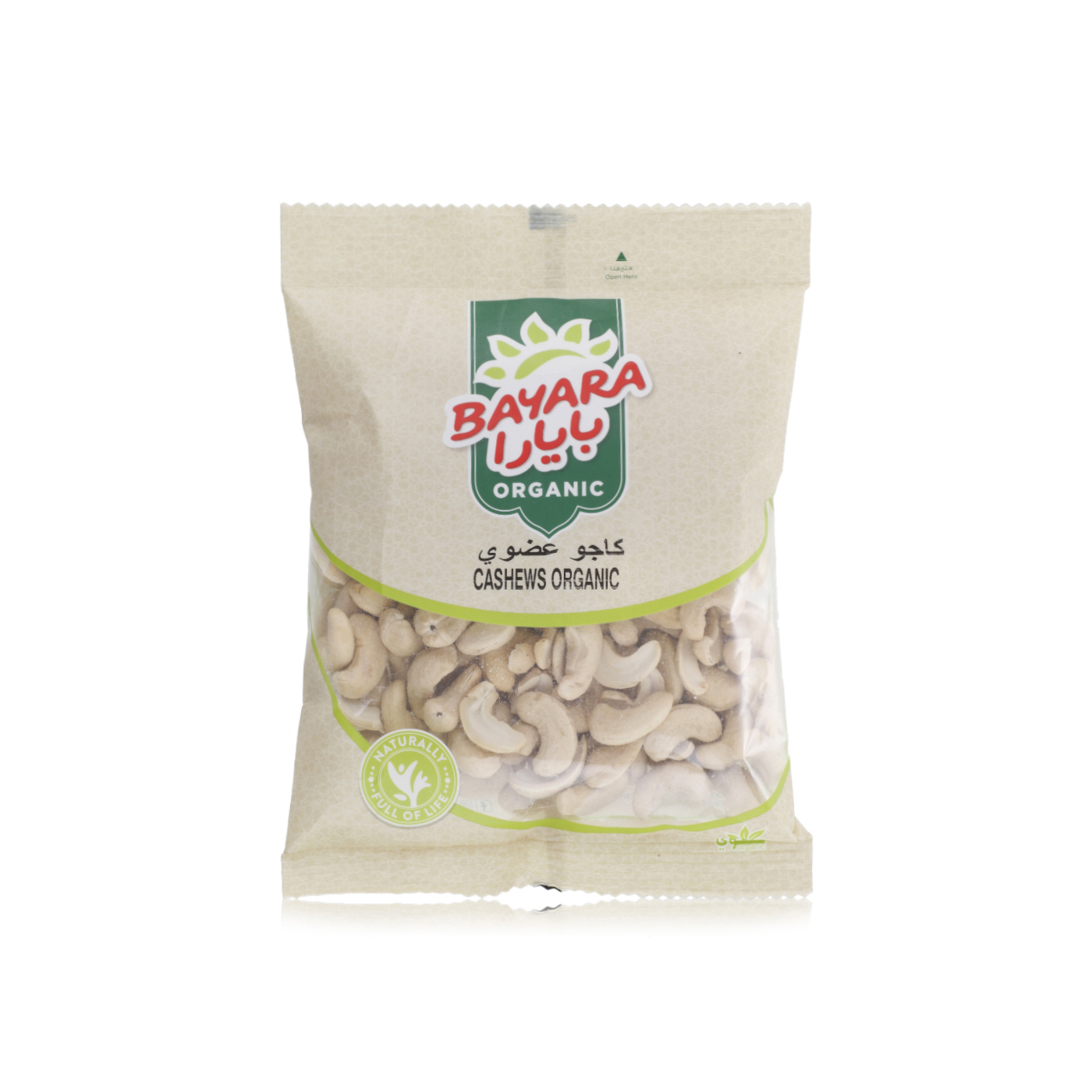 Bayara Organic Cashew Nuts 200g