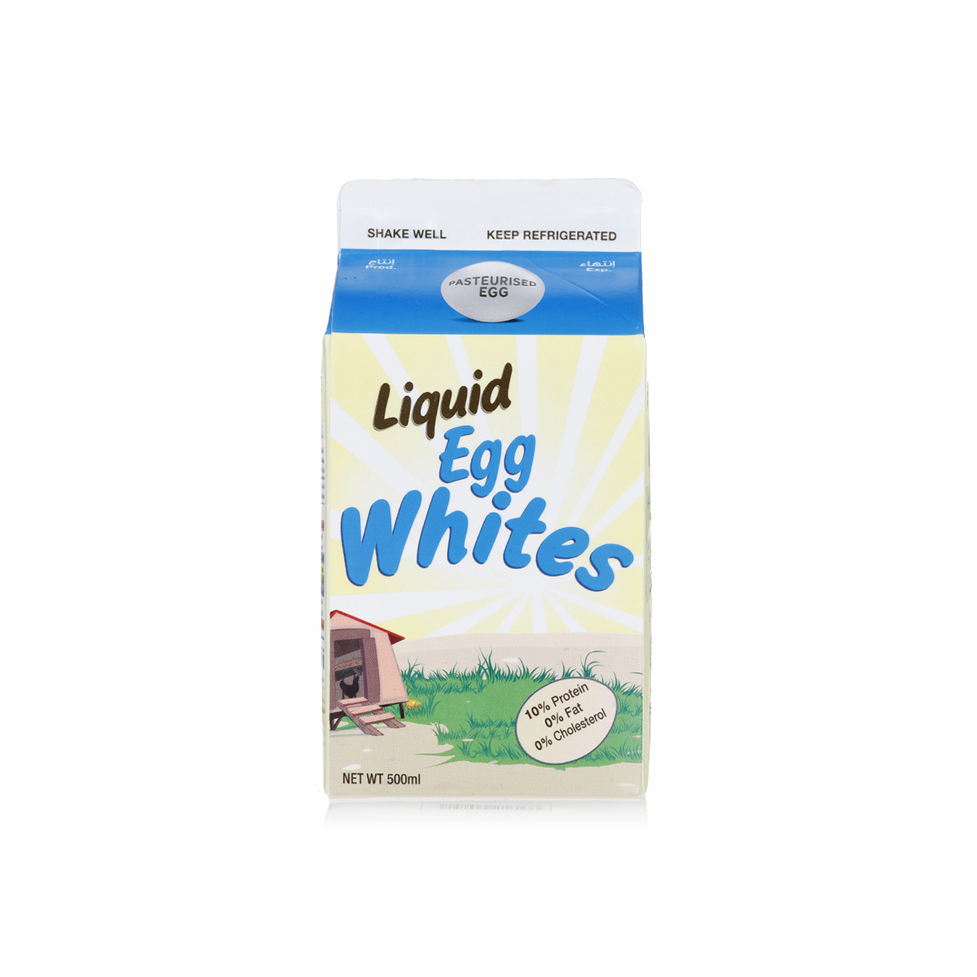 Egg Station liquid egg white 500ml Spinneys UAE