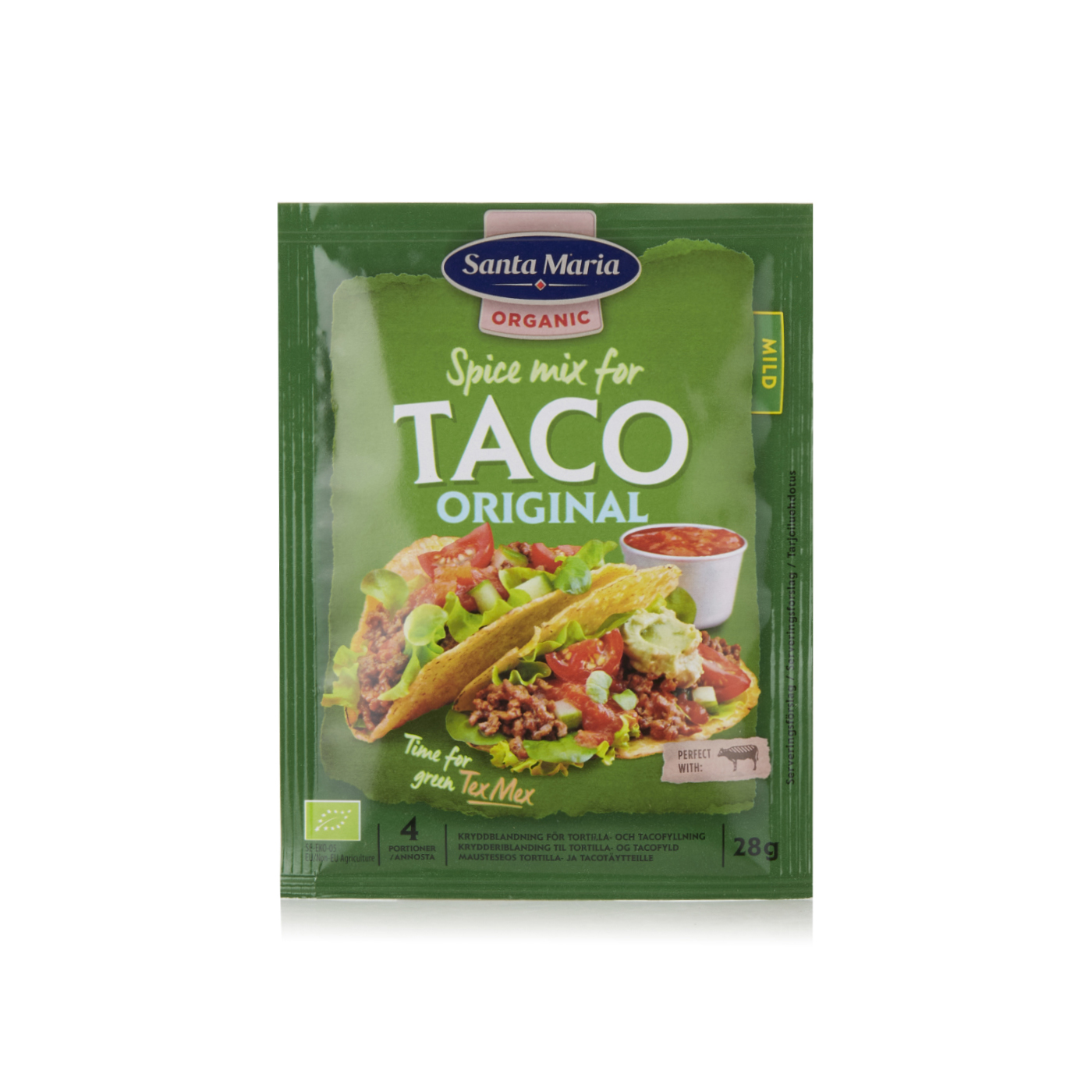 Santa Maria Organic Taco Spice Mix 28g Spinneys Uae 8063