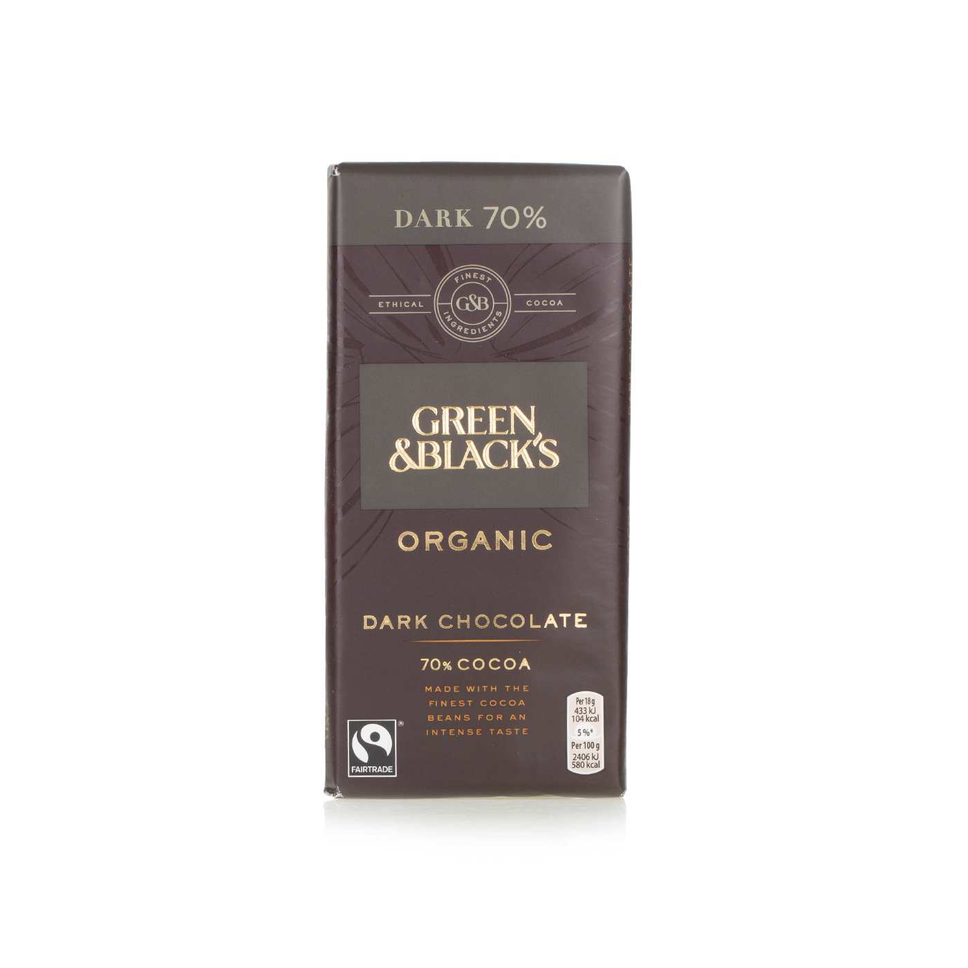 Green & Black's organic 70% dark chocolate 90g - Spinneys UAE