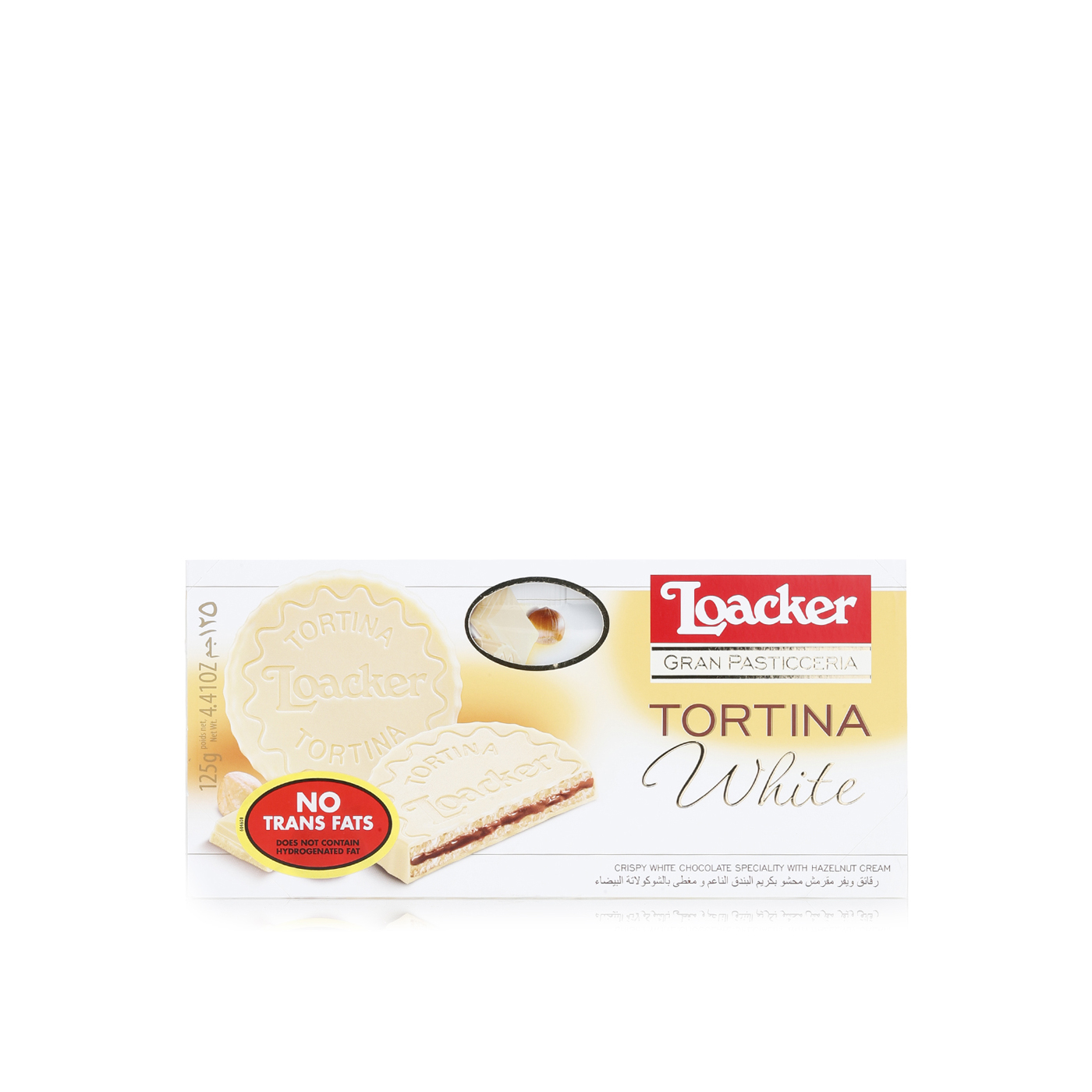 Loacker Tortina White Chocolate Wafers 126g