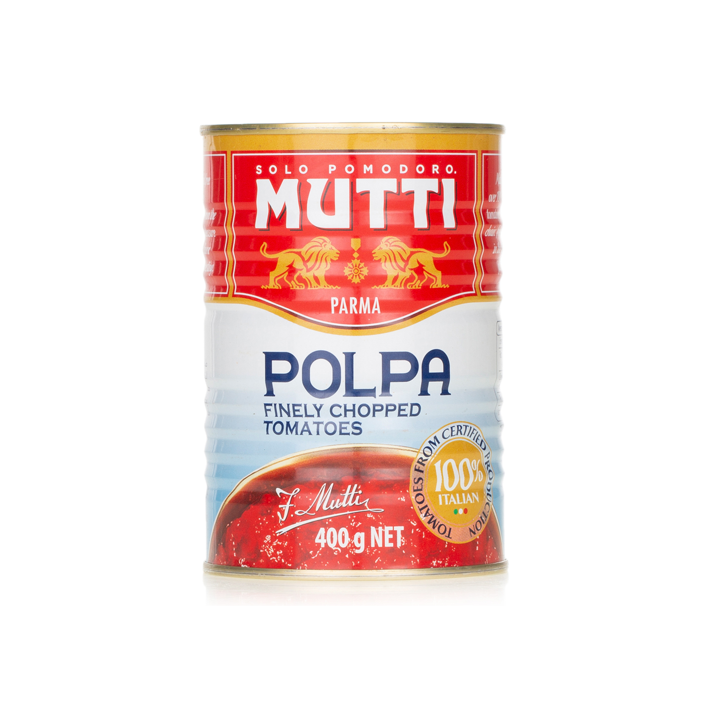 Solo Pomodoro Mutti Finely Chopped Italian Tomatoes 400g - Spinneys UAE