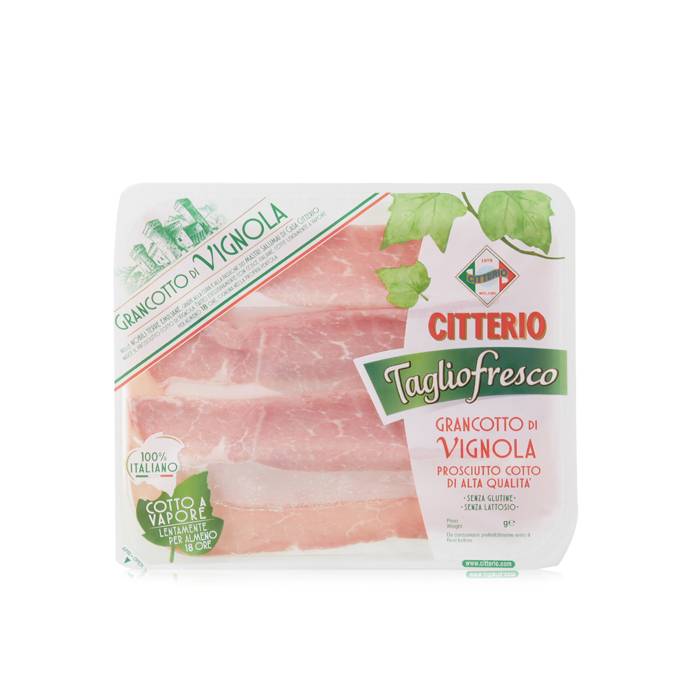 Citterio cooked ham vignola 110g - Spinneys UAE