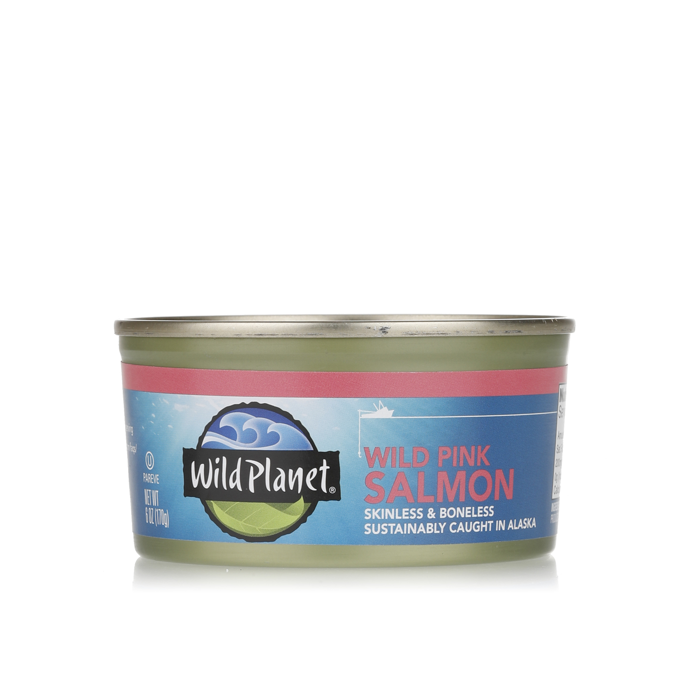 Wild Planet Boneless Alaskan Wild Pink Salmon 170g