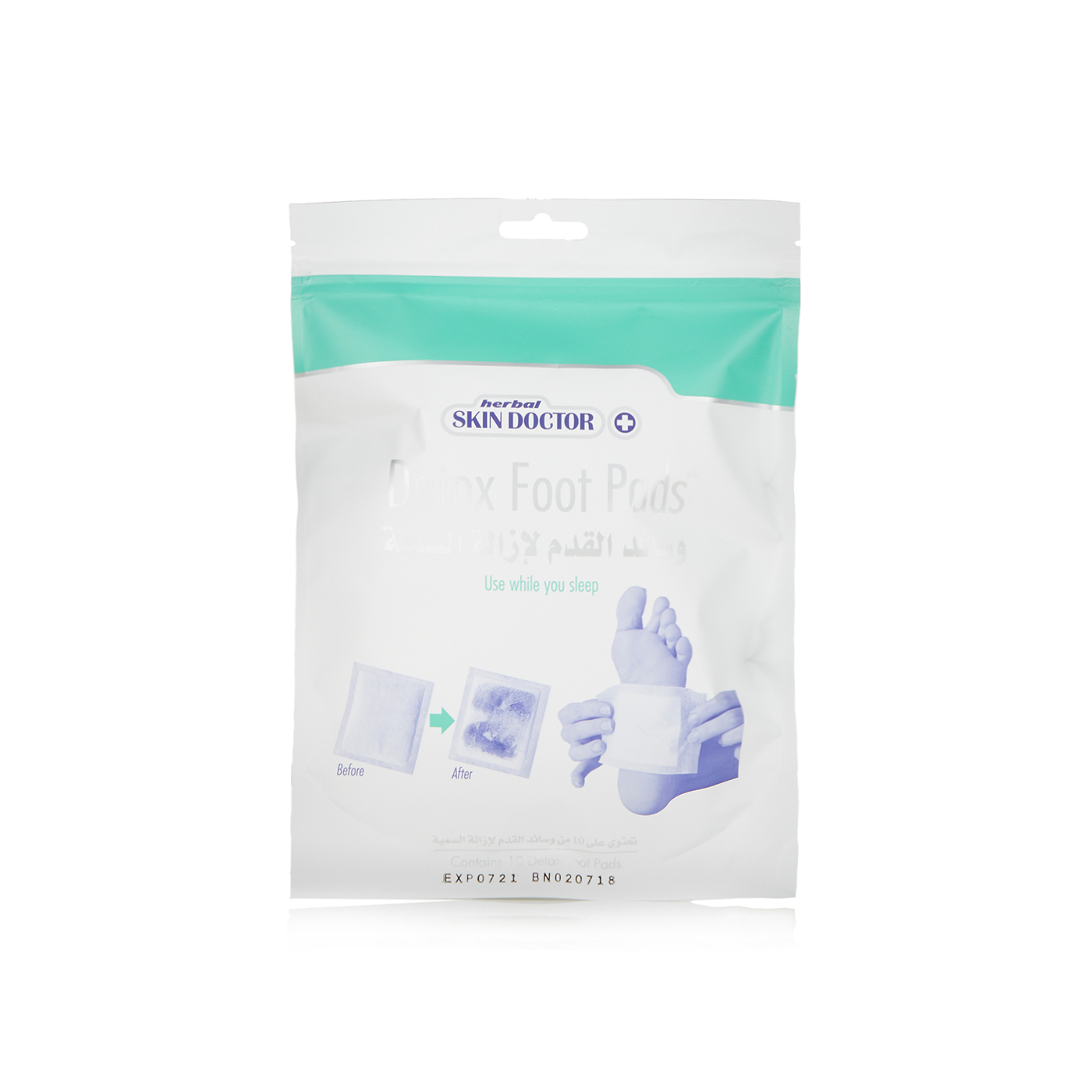 Herbal Skin Doctor Detox Foot Pads - Spinneys UAE