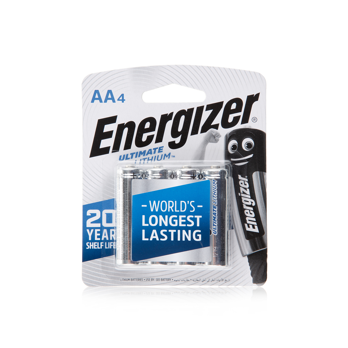 Energizer Lithium Batteries AA x 4