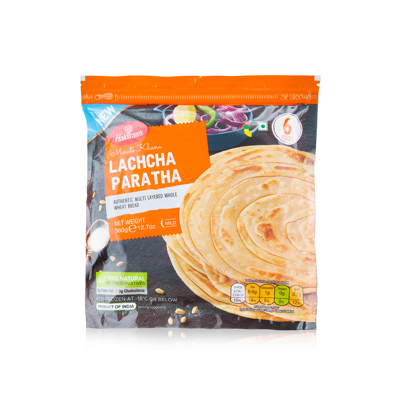 Haldiram's Frozen Lachcha Paratha 360G