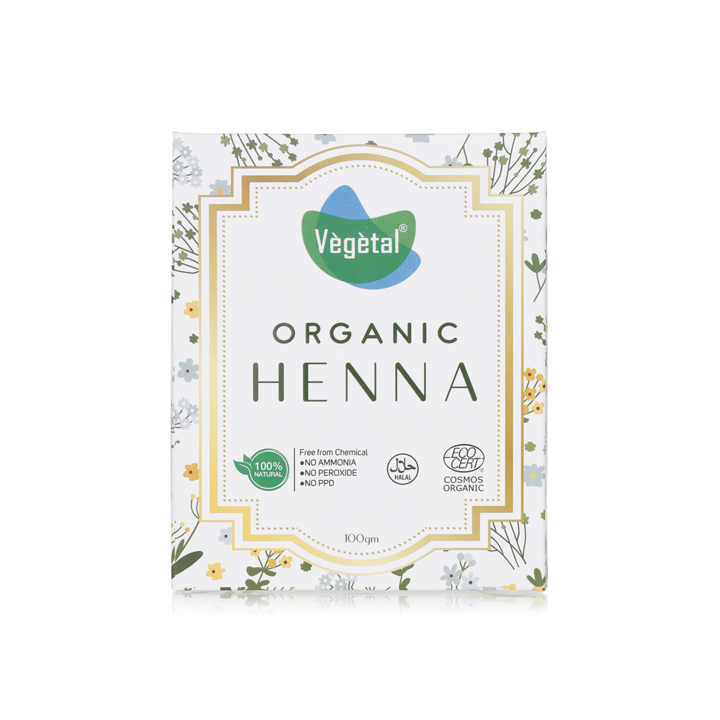 Vegetal Organic Henna 100g