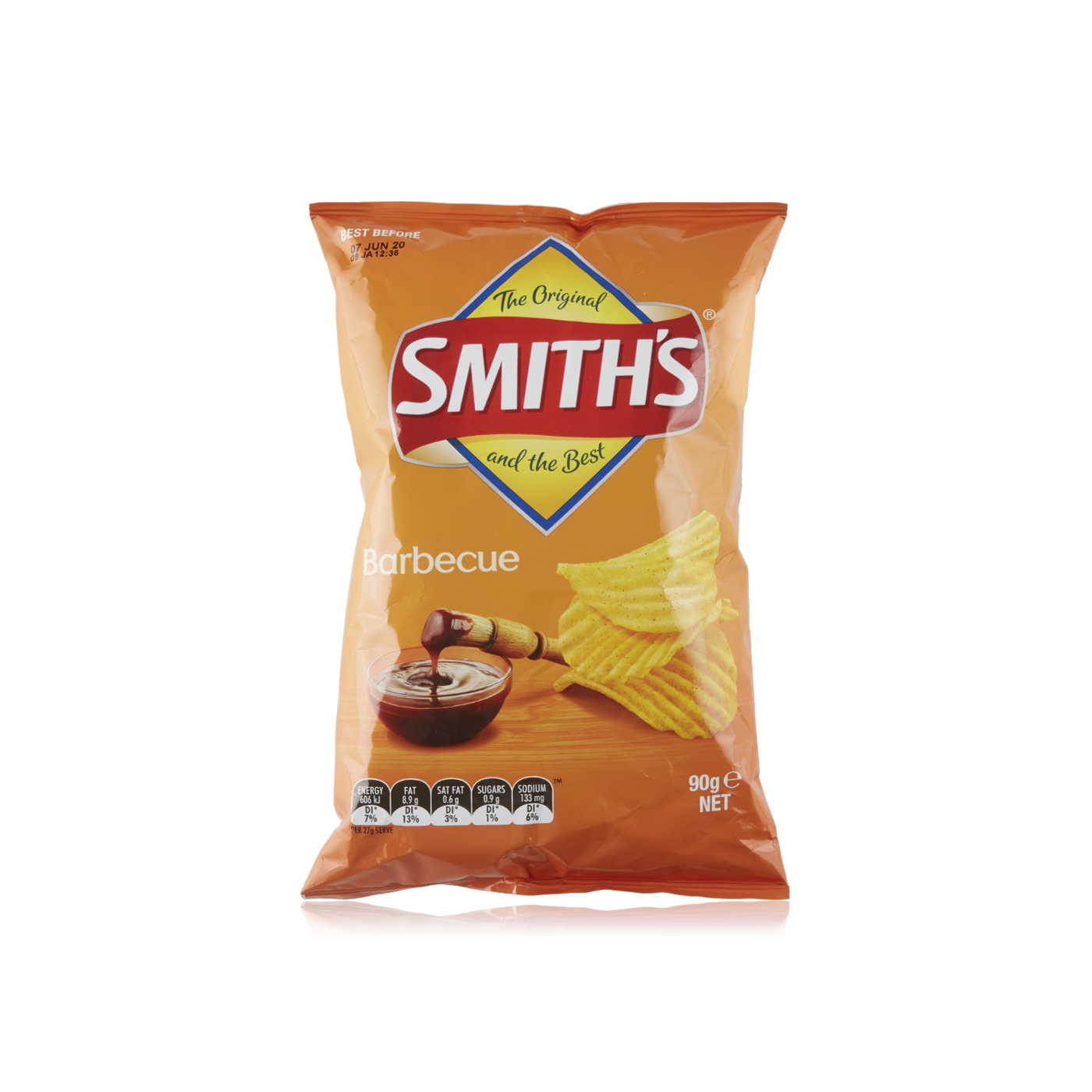 Smiths Crinkle Cut Barbeque Crisps 90g