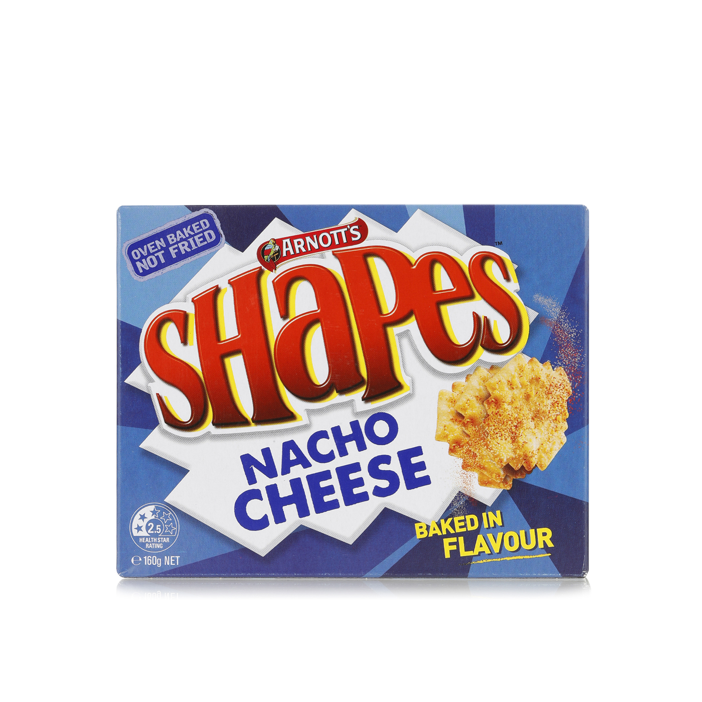 Arnott's Shapes Nacho Cheese 160g