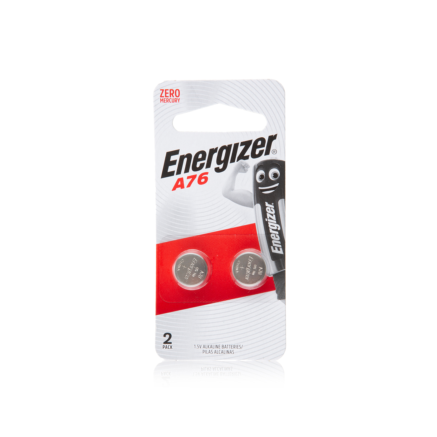 Energizer Alkaline A76 Round Batteries x 2