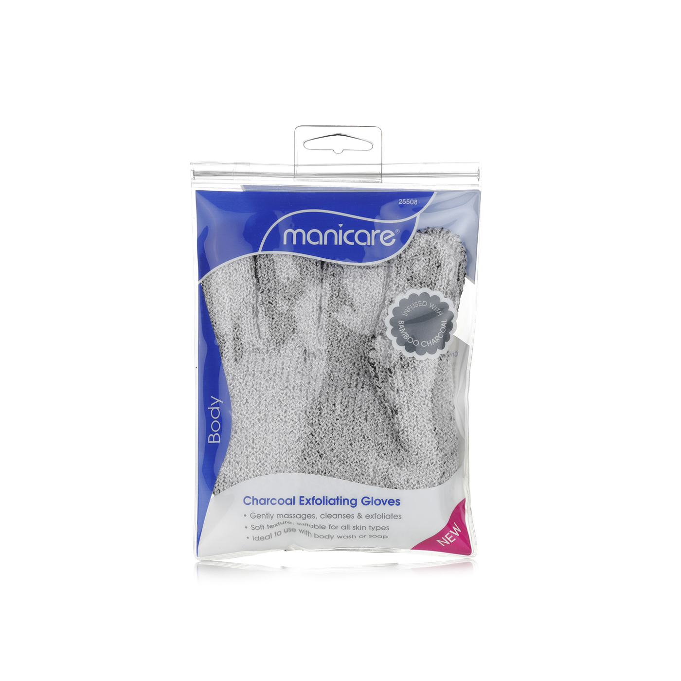 Manicare Charcoal Exfoliating Gloves